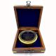 Brass Sundial Compass Gift with Engraved Message